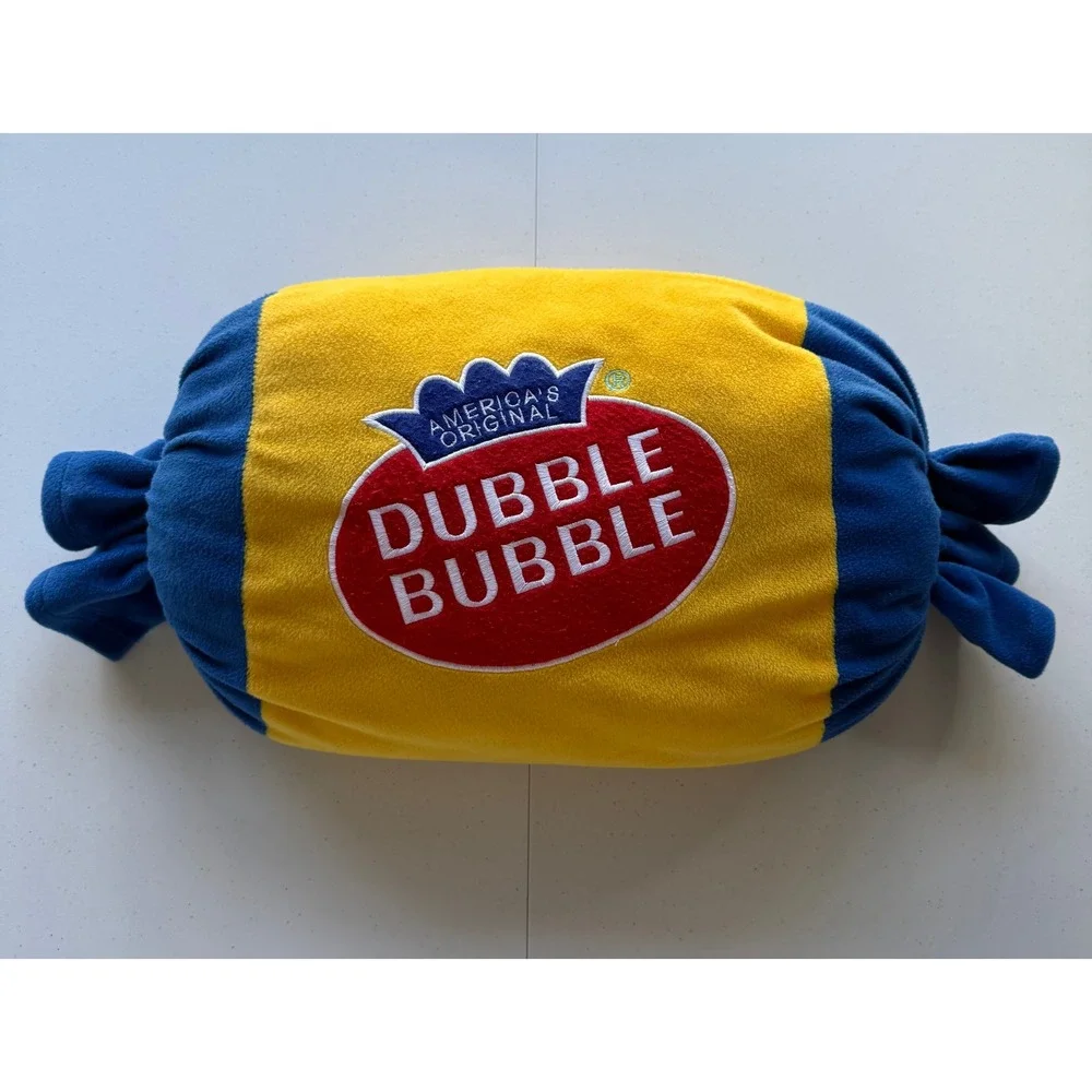 Dubble Bubble Plush Candy Pillow Wrapped Bubble Gum Stuffed 20